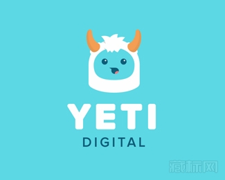 Yeti雪人商标设计