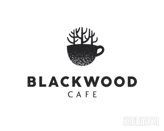 Blackwood黑木标志设计