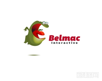 belmac interactive怪兽标志设计欣赏