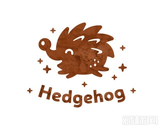 Hedgehog刺猬标志设计