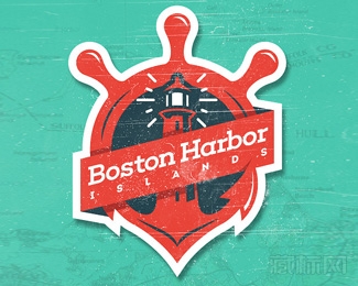 波士顿港Boston Harbor Islands标志设计