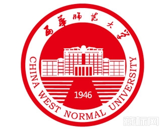 西华师范大学校徽logo含义【矢量图】