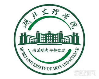 湖北文理学院（襄樊学院）校徽logo含义【矢量图】