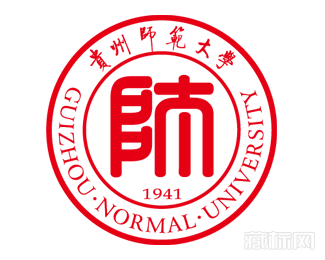 贵州师范大学校徽logo含义【矢量图】
