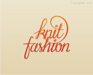 KnitFashion字体设计