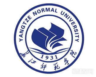 长江师范学院校徽logo含义【矢量图】