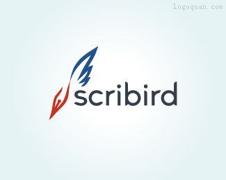 scribird标志设计