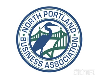 North Portland Business Association鹤标志设计