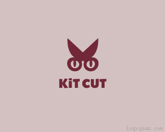 Kit Cut标志设计