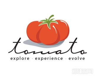 tomato西红柿logo设计欣赏