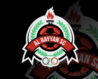 Al-Rayyan SC足球logo设计