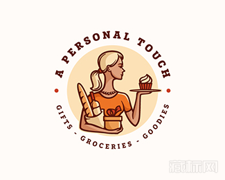 A Personal Touch面包logo设计