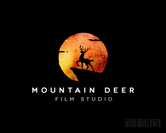 Mountain Deer月亮鹿logo设计欣赏