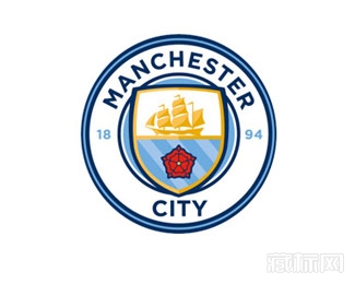 曼彻斯特城足球俱乐部队徽logo寓意