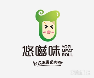 悠嗞味卡通logo设计欣赏