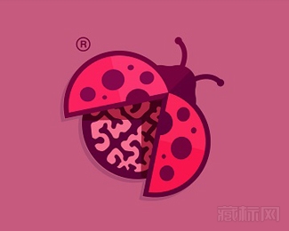 SmartBeetle瓢虫logo设计
