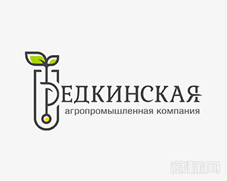 Redkinskaya草logo设计