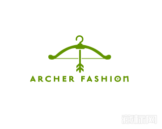 Archer Fashion衣架logo设计