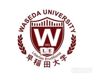 早稻田大学校徽logo寓意