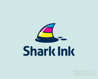 Shark Ink标志设计欣赏