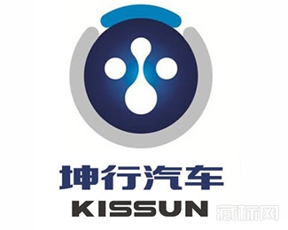 kissun坤行汽车标志设计寓意