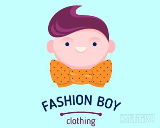 Fashion Boy Clothing飘逸发现男人logo