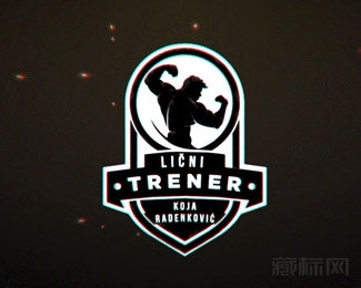 Trener健身logo设计图片