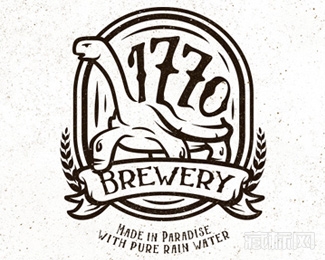 1770 Brewery乌龟标志设计