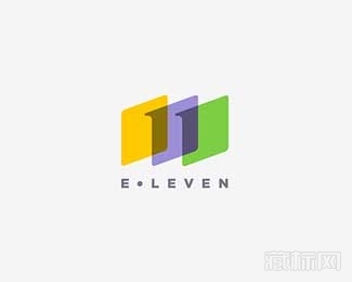 E-leven标志设计欣赏