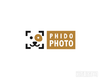 Phido Photo狗标志设计