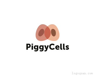 PiggyCells标志设计