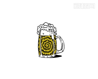 Get lost啤酒logo设计
