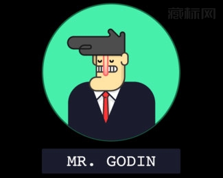 Mr Godin男人logo欣赏