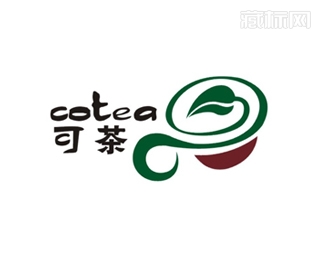 可茶西餐厅标志LOGO设计