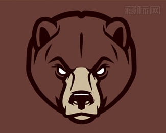Bear Mascot WIP熊logo设计