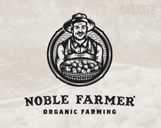 Noble Farmer农民logo设计