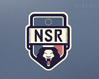 NSR Racing狮子logo设计