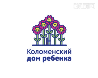 Kolomna orphanage向日葵logo设计