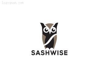 Sashwise猫头鹰LOGO