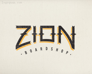 ZION字体设计