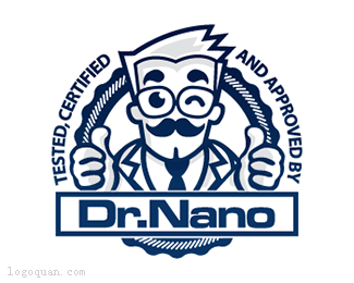 纳米博士logo设计