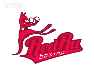 RedRu Boxing拳击标志设计