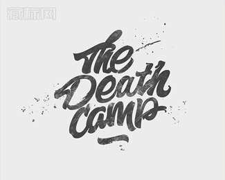 The Death Camp死亡集中于营字体