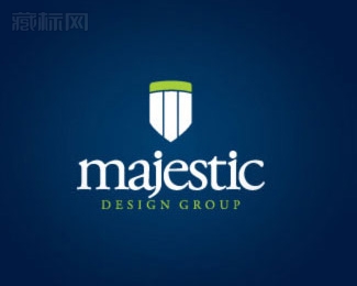 Majestic盾牌标志设计