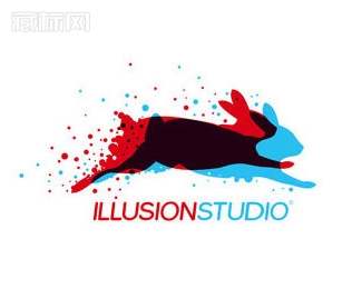 Illusion Studio错觉设计工作室logo设计