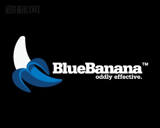 Blue Banana蓝色香蕉商标设计