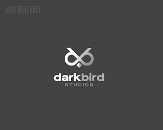 Dark Bird Studios面具标志设计