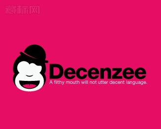 Decenzee猴子logo设计