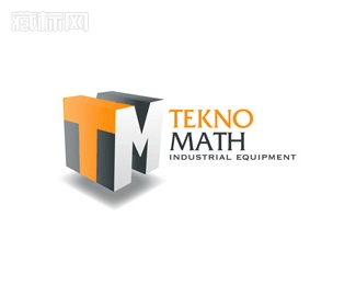 Teknomath传媒公司logo设计