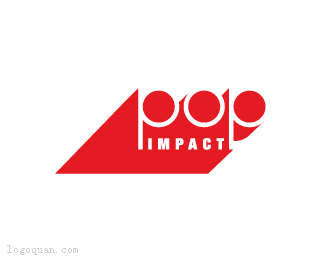 POP立体logo